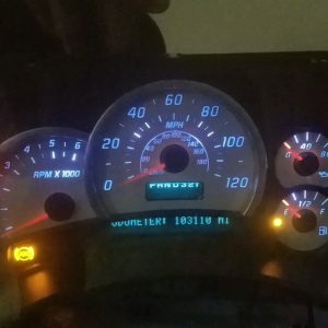 2003-2006 CHEVY AVALANCHE CLUSTER REPAIR